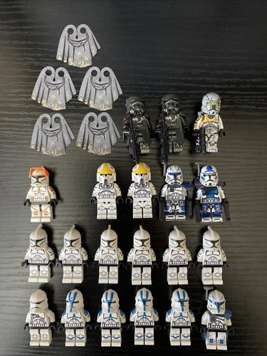 LEGO Star Wars Clone Trooper Minifigures Custom Lot