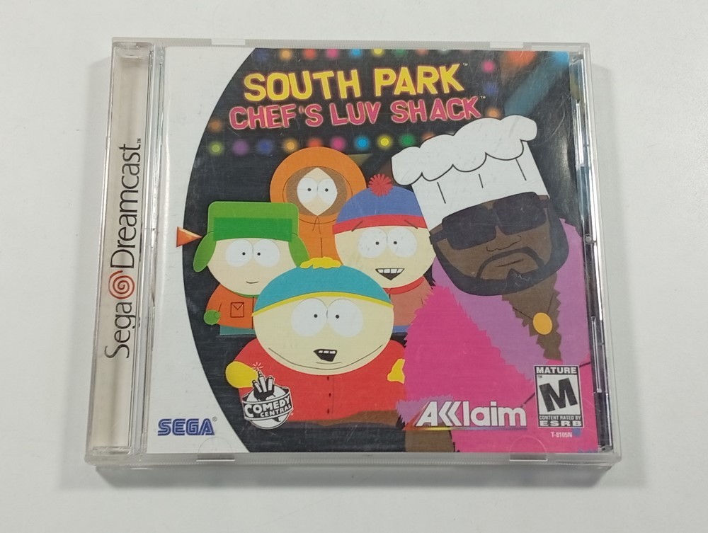 SOUTH PARK CHEF S LUV SHACK SEGA DREAMCAST (DC) NTSC-USA (COMPLETE - GOOD CONDIT