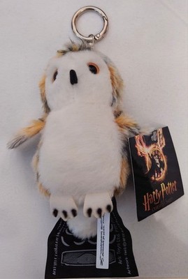 Stage play ''Harry Potter and the Cursed Child'' Owl stuffed toy key ring