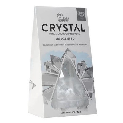 Mineral Deodorant Stone Unscented 5 Oz  by Crystal