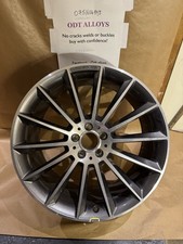 1 Genuine MERCEDES GLE AMG 10J X 21 ET45 FRONT ALLOY WHEEL A1674013400 2018-2024