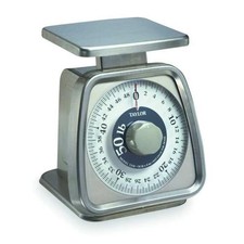 Taylor Stainless Steel Analog Portion Control Scale 50-Pound Universal