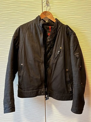 Strellson Jacke Herren Frühling Größe 48 M schwarz Baumwolle, Gefüttert