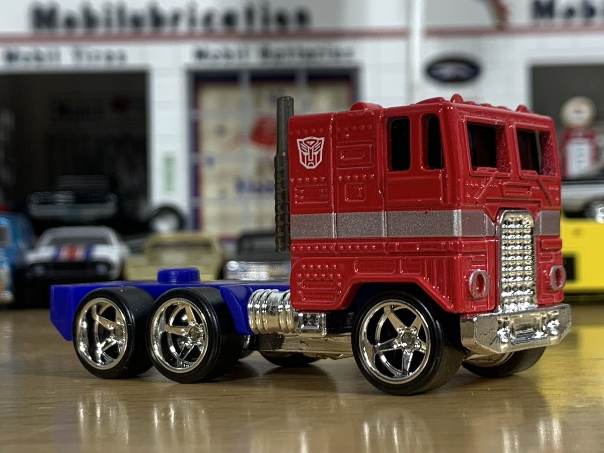 Hot Wheels 2025 Optimus Prime Truck Custom Wheel Swap Transformers