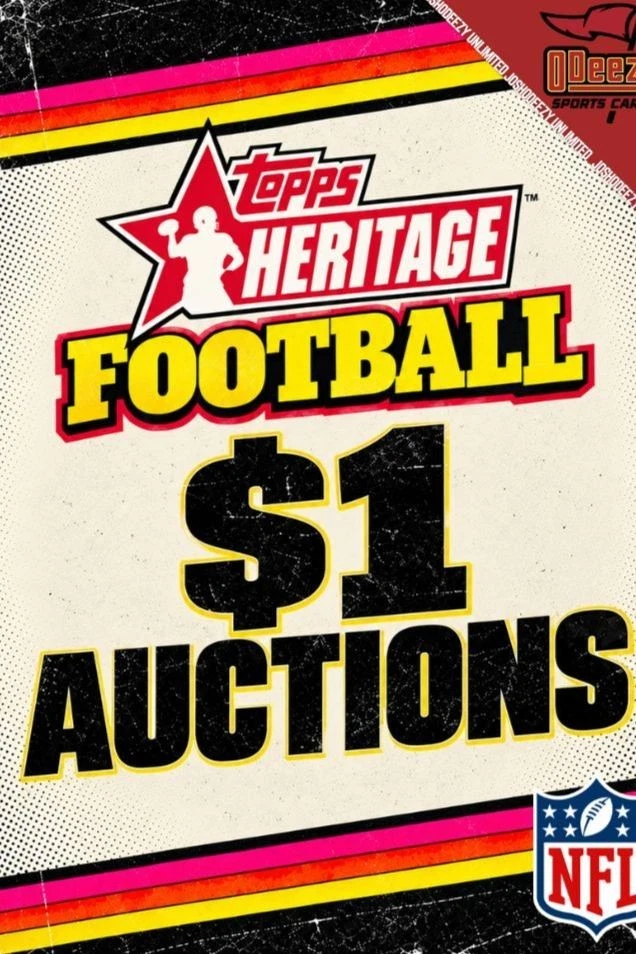 $1 AUCTIONS: Topps Heritage Football