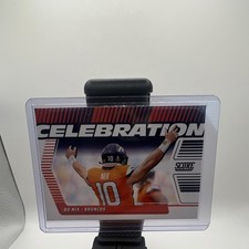 Panini 2025 Score Celebration Bo Nix Denver Broncos Insert C-BNI