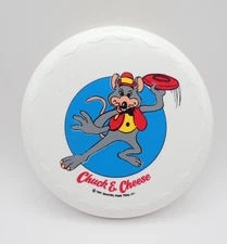 1991 Chuck E Cheese Pizza Frisbee Showbiz Pizza 8.50" Toy