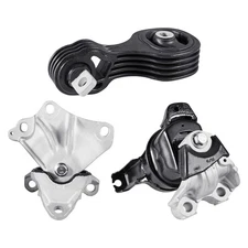 Uimoso 3PCS Engine Motor & Trans Mount for Honda Civic 1.8L 2012-13 Auto Trans