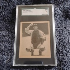 1939 Play Ball Rick Ferrell #39 Name in All Caps HOF Catcher Rare SGC 5 EX 