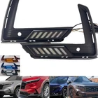 LED DRL Daytime Running Fog Lights Turn Signal Lamp For Honda CRV 2023 2024 2025
