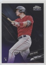 2021 Topps Chrome Black Purple Refractor 69/150 Bobby Dalbec #72 0c2
