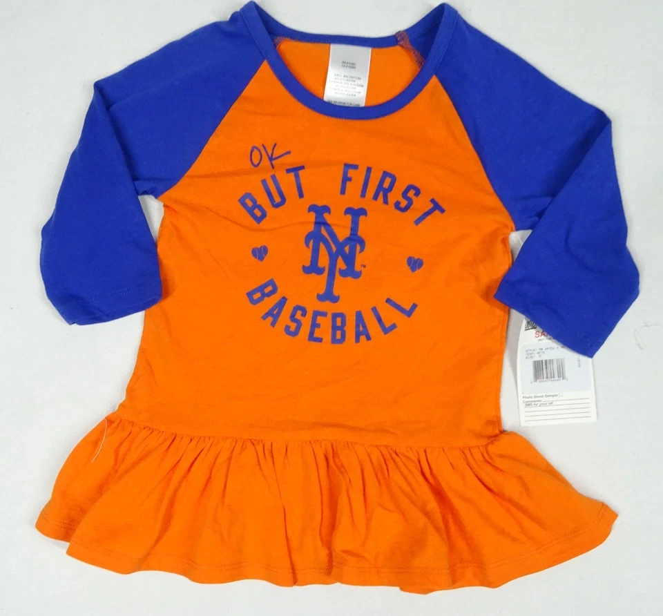 New York Mets MLB Outerstuff Toddler 2 Piece Set - Image 2 of 4