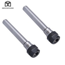 2 Pcs For CNC ER16 C16 100L Collet Straight Shank Chuck Holder Tool Collet Chuck
