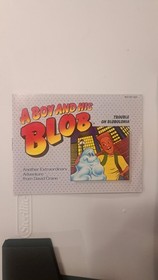 A Boy And His Blob: Trouble on Blobonia Nintendo NES Complete Box Manual Book