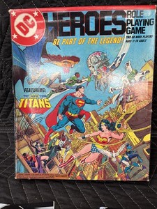 DC Heroes Role Playing Game Mayfair 1st 1985
