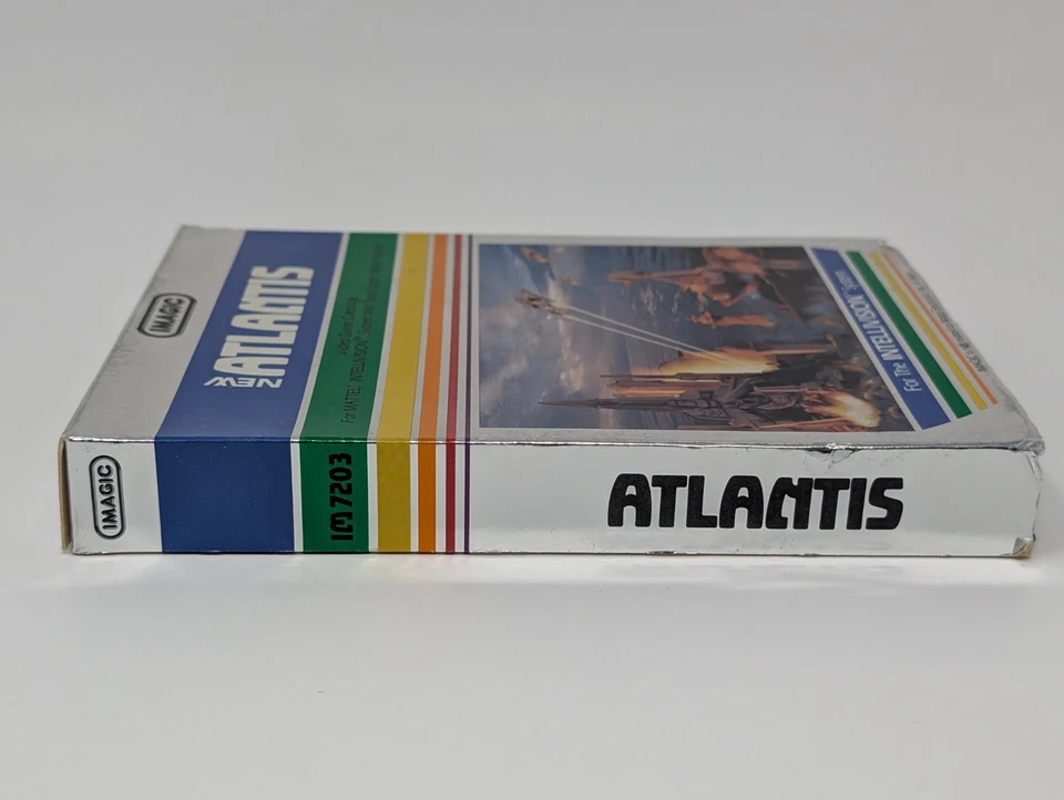 New Atlantis (Intellivision, 1982) - CIB Complete W/ Reg Card - Image 4 of 4