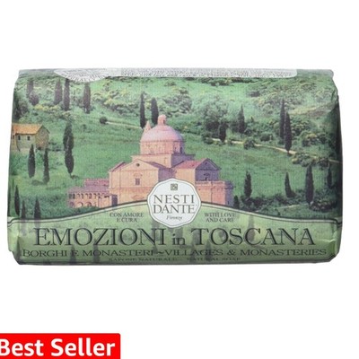emozioni in toscana natural soap - villages and monasteries, 8.8oz, 8.8 Ounce