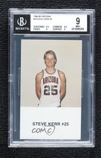 1984-85 Arizona Wildcats Police Steve Kerr BGS 9 MINT 0q3