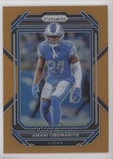 2022 Panini Prizm Orange Prizm 239/249 Amani Oruwariye #101 00gy