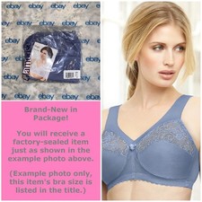 Glamorise MagicLift Bra Wirefree Wide Straps Full Figure Support 48B NIP