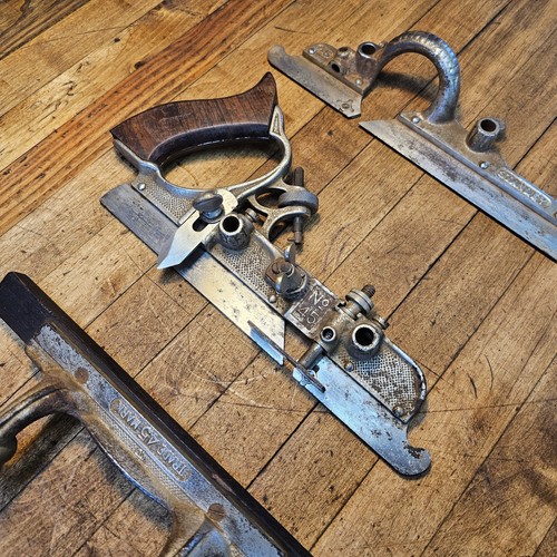Vintage STANLEY 45 Combination Plane • Antique Woodworking Cabinetmakers Tools ☆ - Picture 3 of 5