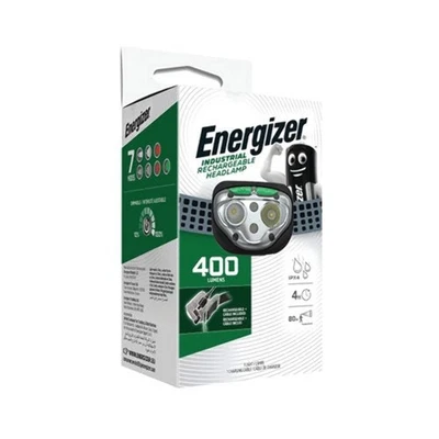 Energizer Stirnlampe Industrielle Rechargeable 400 Lumen LED IPX4 Vert - Photo 1/4