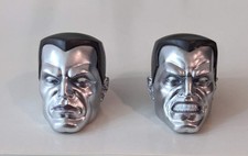 LOTE DE 2 CABEZAS COLOSO Marvel Legends forraje personalizado (paquete de 2 asombroso gatito Pryde