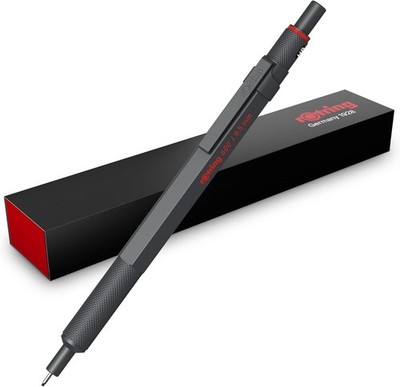 rOtring 600 Druckbleistift | HB-Mine0,5 mm | Drehminenstift mit