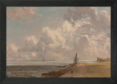 Harwich: The Low Lighthouse and Bea gerahmtes Wandbild Poster Leinwanddruck Bild