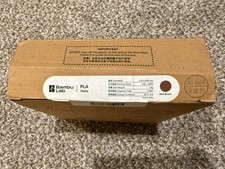 Bambu Lab PLA Matte 1.75mm Filament Dark Brown 1kg Spool NEW