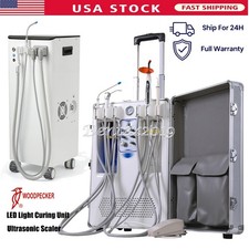 Portable Dental Delivery Unit Air Compressor Suction System Strong Suction