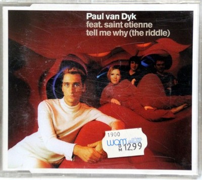 Single-CD PAUL VAN DYK feat. saint etienne - Tell Me Why (The Riddle)