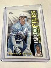 BOBBY WITT JR. 2026 TOPPS SERIES 1 PROFILES BASEBALL ROYALS