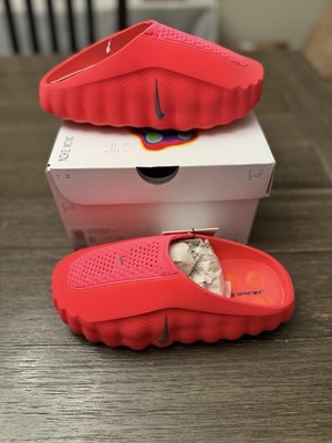 Size 6W - Nike Mind 001 Solar Red Slide WOMEN'S HQ4309-600 IN-HAND