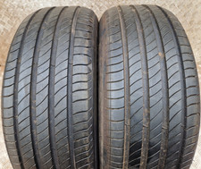 PAIR OF 225 55 18 102v xl MICHELIN E-Primacy PART WORN TYRES 6mm