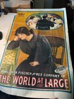 1913 affiche originale UNIVERSAL - The World At Large - Margarita Fischer 71x107