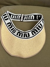 Original Miu Miu Hut Visor  Gr.M Ungetragen m...