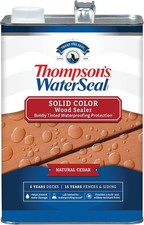 Thompson's Water Seal Solid Color Wood Sealer, Sedona Red, 1 Gallon