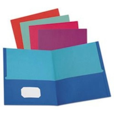 Cardinal Brands 51274 Twisted Twin Pocket Folders Assorted 10/pk
