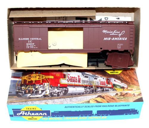 Kit Coche Caja Athearn 05105 HO 50' DD IC 43297 NUEVO EN CAJA '00 | Condition: New