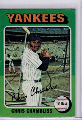 1975 #585 Chris Chambliss