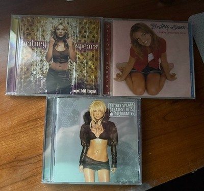 Britney Spears ~ 3 CD Lot ~ oops! I did it Again, Baby One More Time, Great Hits