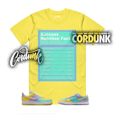 Dunk Easter Air Force 1 Emerald Rise Yellow Pink Foam Low T Shirt Match SUCC