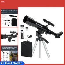 Beginner Telescope 50mm Aperture 360mm Focal Length Travel Backpack Tripod