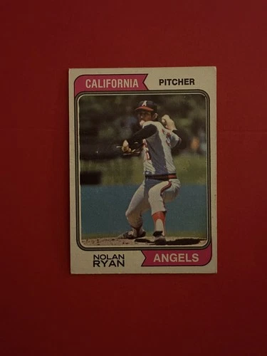 1974 Topps Baseball Card #20 NOLAN RYAN-ANGELS
