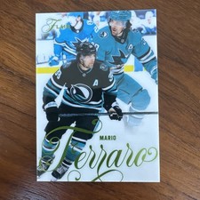 2025-26 Upper Deck Fleer Flair Mario Ferraro forecheck /349