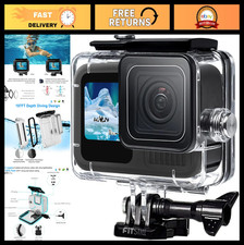 Waterproof Underwater Diving Housing Case for GoPro Hero 13/12/11/10/9 - 60M/196