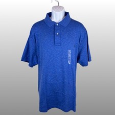 NWT Polo Ralph Lauren Polo Shirt Blue Heather Soft Cotton 2XB Big Tall
