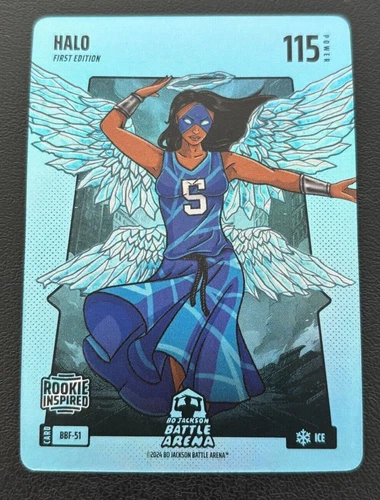 Bo Jackson Battle Arena Halo Blue Ice Battlefoil Angel Reese RC Rookie