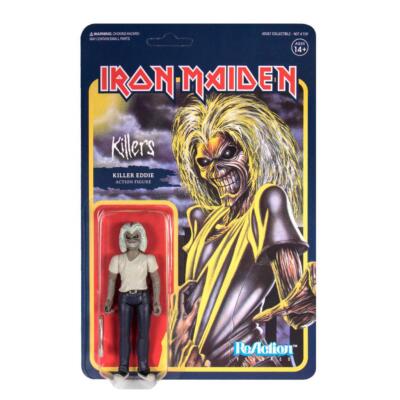 Iron Maiden Killers Killer Eddie Mascot Reaction 3 3/4 Inch 10cm Figur Super7